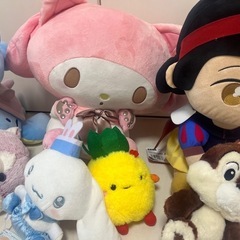 ぬいぐるみ、ほぼ新品から汚れありまでの画像