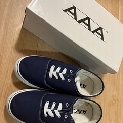 新品 AAA+ スニーカー (42) 26cm〜26.5cm ネイビー