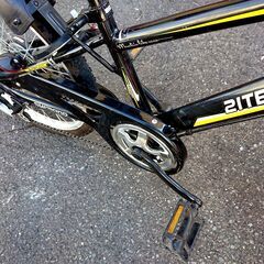 4/27売済21TECHNOLOGY 自転車 ジュニアサイクル 22インチ 訳ありの画像