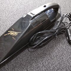 ☆ポータブルカークリーナー☆ハンディ車用掃除機☆ブラック☆小型コンパクト/シガーソケットコード☆の画像