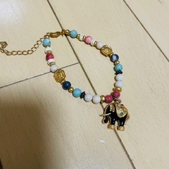 ゾウ　エスニックブレスレット