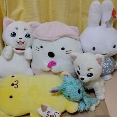 すみっコぐらし　ネコ　銀魂　定春　ポムポムプリン　ミッフィー　ぬ...