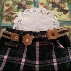 キッズ　ベルト　くまの画像