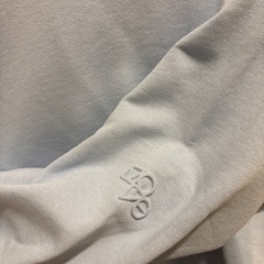 H&M水色スウェットS新品未使用の画像