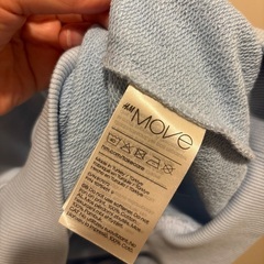 H&M水色スウェットS新品未使用の画像