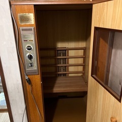 無料でどうぞ^ ^1人用サウナ【ジャンク】の画像