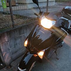 HONDAリード110フルノーマルJF19ブラックUSB電源付の画像