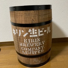 引っ越しの為急募①キリンビール木製樽　ノベルティ