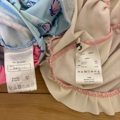 （お取引き中）110㎝　女の子　水着セットの画像