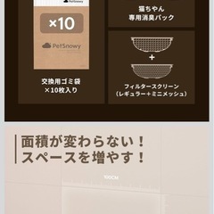 猫 自動トイレ受け渡し決定の画像