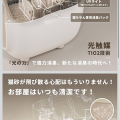 猫 自動トイレ受け渡し決定の画像