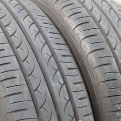 ダンロップ製２０２３年製夏タイヤ　工賃込み１５５／６５Ｒ１３　４...
