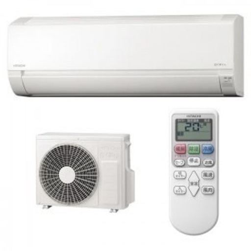 取付費込み‼︎6畳用新品エアコン（HITACHI） (Win2) 高田市の