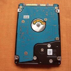 （終了いたしました）中古 2.5インチ 内蔵用HDD 東芝 500GB SATA ○ 正常判定の画像