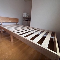 シングルベッド 木製【最終値下げ】