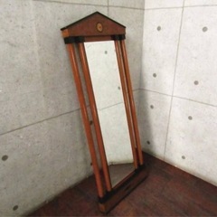 定価50万円‼️  イタリア最高級/姿見/ミラー/象嵌加工の画像