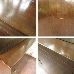 定価77万円‼️  ■domani/ドマーニ/最高級 ■Morganton/モーガントン ■飾り棚/食器棚/照明付き の画像