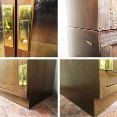 定価71万円‼️  ■domani/ドマーニ/最高級 ■Morganton/モーガントン ■飾り棚/食器棚 の画像