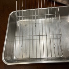 ステンレス　揚げ物パットの画像