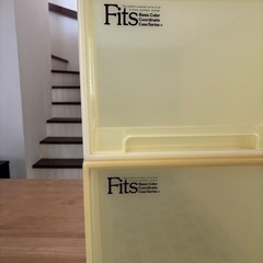 衣装ケース　ロング　Fits２個セットの画像