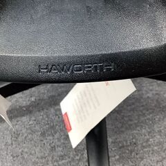0円！★破棄期限近づき・大幅値下げ★【HAWORTH・オフィスチェア】高機能チェア メッシュ素材 ブラック ハイバック ランバーサポート アームレスト高さ調整可能チェア 幅730 奥行700 高さ1070 東五反田の画像