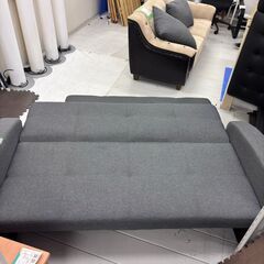 H 23462  ソファーベッド 3人掛けソファ    ◆大阪市内・東大阪市他 6,000円以上ご購入で無料配達いたします！◆ ※高槻・枚方方面◆西宮・尼崎方面◆生駒方面　それぞれ条件付き無料配送あり！            の画像