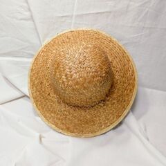 👒パームハット (ラウンド型) 男女兼用／一度使用したのみの画像