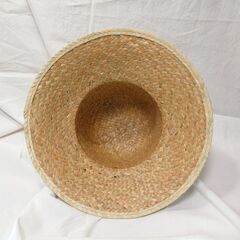 👒パームハット (ラウンド型) 男女兼用／一度使用したのみの画像