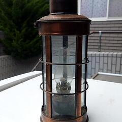 アンティークオイルランプ