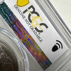 PCGS鑑定済　一圓銀貨　明治36年銘　スラブ番号検索可　ケース入りの画像