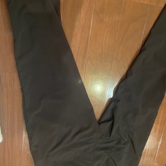 ブラック　ワークパンツ ゴムウエスト　股下72cmの画像