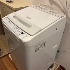 日立8k洗濯機BW-V80G-W