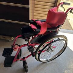 MiKi/ミキ自走用車椅子 スタイリッシュ車いす RX-1 Used/美品の画像