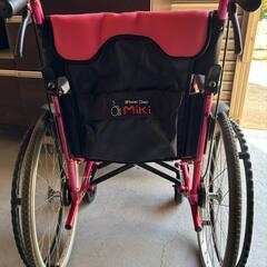 MiKi/ミキ自走用車椅子 スタイリッシュ車いす RX-1 Used/美品の画像
