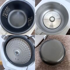 〓〓 売約済〆受付終了 〓〓2023年製■東芝 炊飯器 3合炊き RC-5MFM-W 一人暮らし TOSHIBA ジャー炊飯器 炊飯ジャー ライスクッカー 本かまどコースの画像