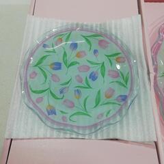 花柄プレートセットの画像