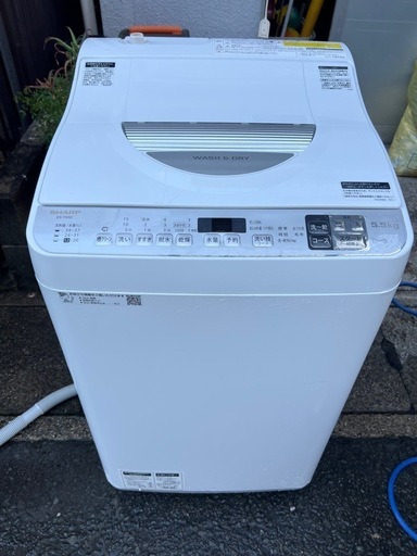 ?【取付無料】シャープ　5.5kg　 洗濯機