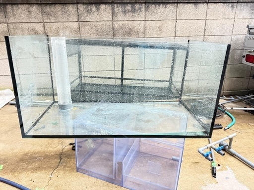 オールガラス水槽オーバーフロー (サラ) 新八柱のその他の中古