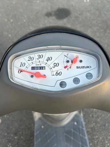 SUZUKI レッツ4 原付　美車　4スト　FI車　人気　通勤通学　DIO JOG アドレスv50 管理番号⑧⑨