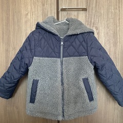 子供 コムサイズム アウター 110 リバーシブル 美品