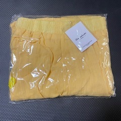ガウチョパンツ イエロー Mサイズの画像