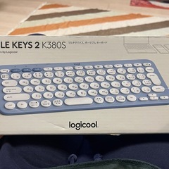 [ほぼ新品] logicoolキーボード 