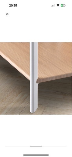 IKEA イェッテスタ ホワイト 