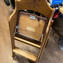 ベビーチェアの画像