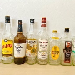 お酒の空瓶各種10本セット