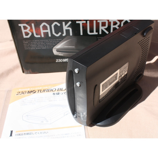 MOドライブ　OLYMPUS 230 MO TURBO BLACK　Macintosh版