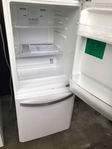 NO B151 ?福岡市内配送設置無料✨?ハイアール Haier 冷蔵庫 （140L・幅49.5cm・右開き・2ドア・ホワイト） 自動