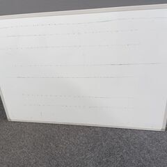 0円！【ホワイトボード】900×600 壁掛け 金具付き オフィ...