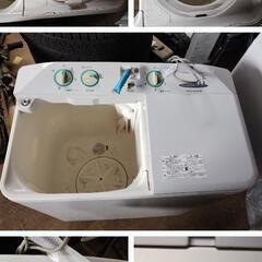 U【直接引取】AQUA　電気洗濯機　2層式　TWIN TUB WASHER35/3.5kg/家電/ハイアールアクア/レトロの画像