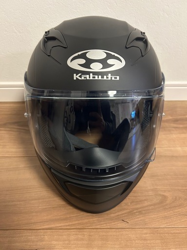 OGK ヘルメット KABUTO KAMUI3 マットブラック (ヒロ) 猪名寺の